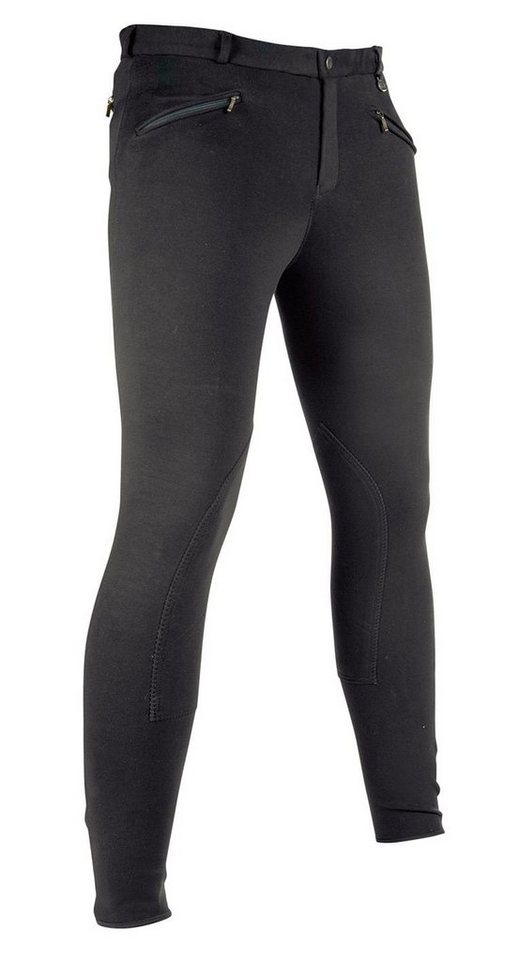 52, Schwarz 9100: Herren Sommer-reithose Modell Basic