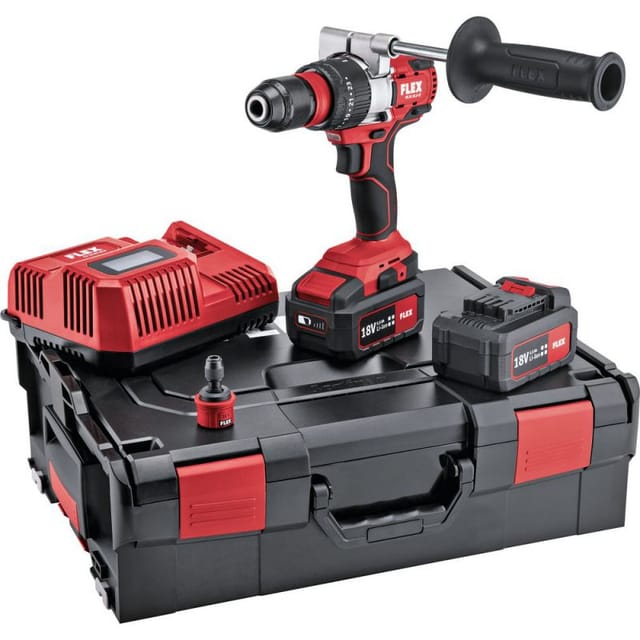 Flex - Schlagschrauber pd 2G 18.0-EC/5.0 Set Power Kit + 2 x 5 ah Akku + 1 x Ladegerät - 504904