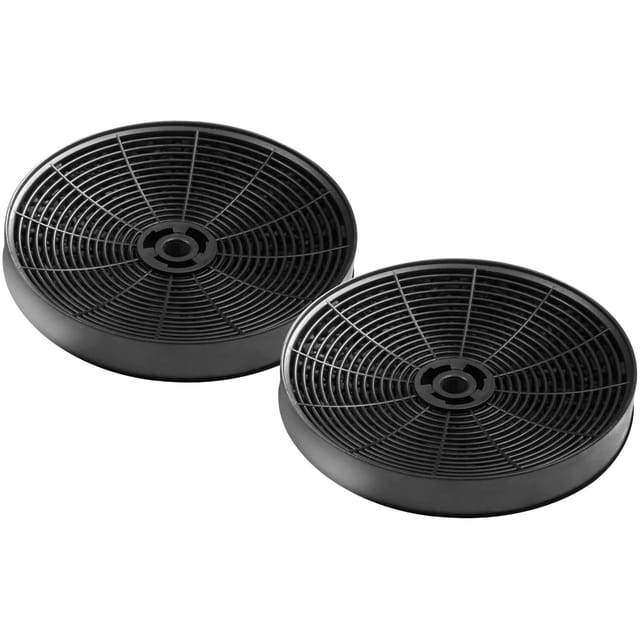 Kohlefilter fwp 18 für Dunstabzüge khf 684 610 s / khf 664 610 s / khf 683 500 s / khf 663 500 s / dl 664 660 s, schwarz - 4 Stück - Amica