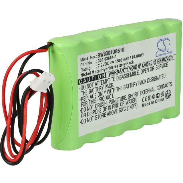 Vhbw - Akku kompatibel mit adt lynx alarm security panel Alarmanlage, Alarmsystem (1500mAh, 7,2V, NiMH)