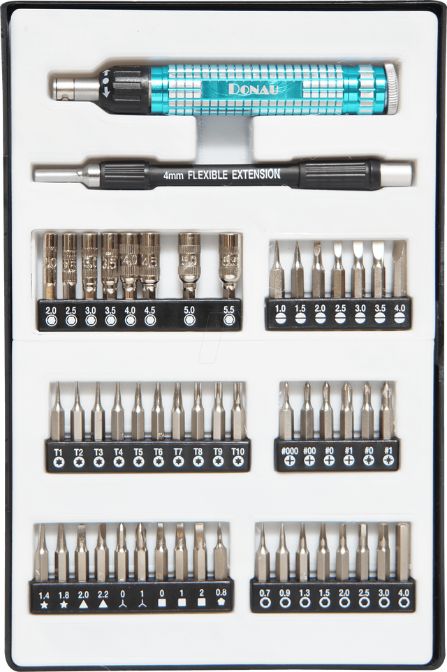 Donau Elektronik Werkstatt Ratschen-Schraubendreher 5/32" (4 mm)