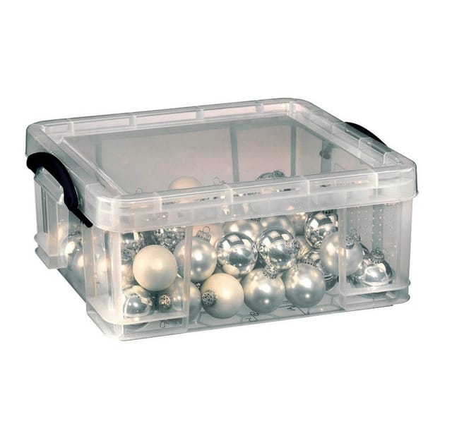 Aufbewahrungsbox 48 x 20 x 39 cm (b x h x t) 18l Polypropylen transparent
