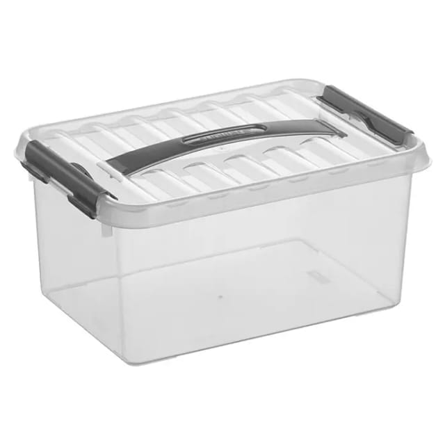 Aufbewahrungsbox 6L transparent 30 x 20 x 14 cm Boxen, Körbchen & Kisten - Sunware