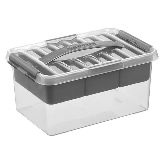 Multibox Q-Line 6L 30 x 20 x 14 cm Boxen, Körbchen & Kisten - Sunware