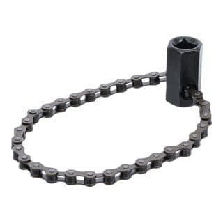 Bgs Technic - Universal-Ölfilter-Kettenschlüssel Antrieb Innenvierkant 12,5 mm (1/2') ø 100 mm