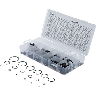 Bgs Technic - Innen-Seegerring-Sortiment (Sprengringe) ø 3 - 32 mm 300-tlg.