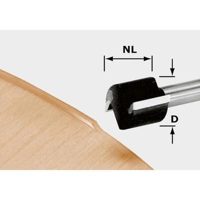 Bündigfräser hw d 19/16 S8 ofk 700 – 491666 - Festool