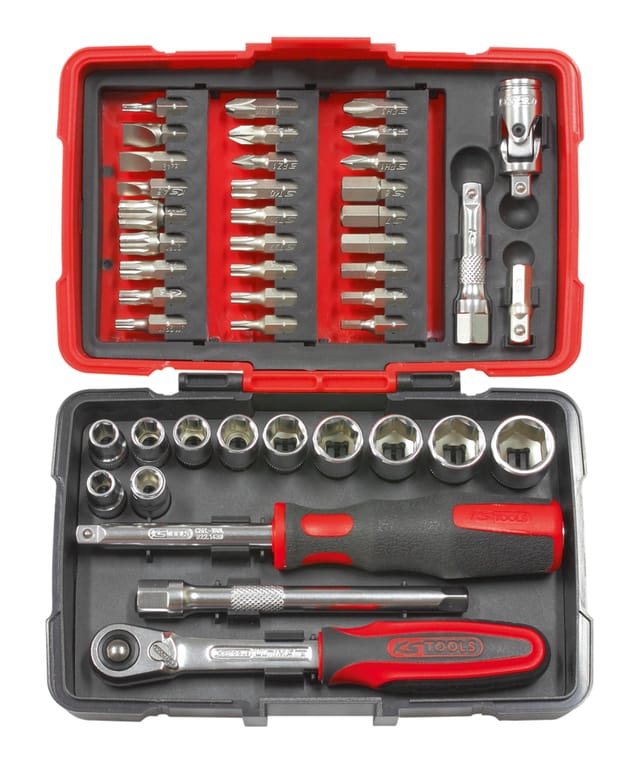 Steckschlüsselsatz - 44 Stück 1/4 - 922.0644 - Kstools
