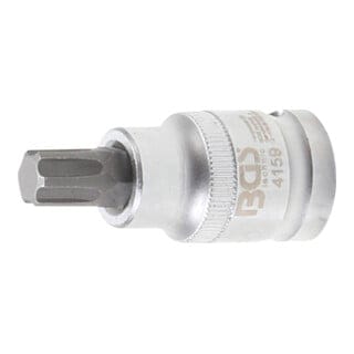 BGS Bit-Einsatz Länge 54 mm Antrieb Innenvierkant 12,5 mm (1/2") für VAG Polydrive - 4159