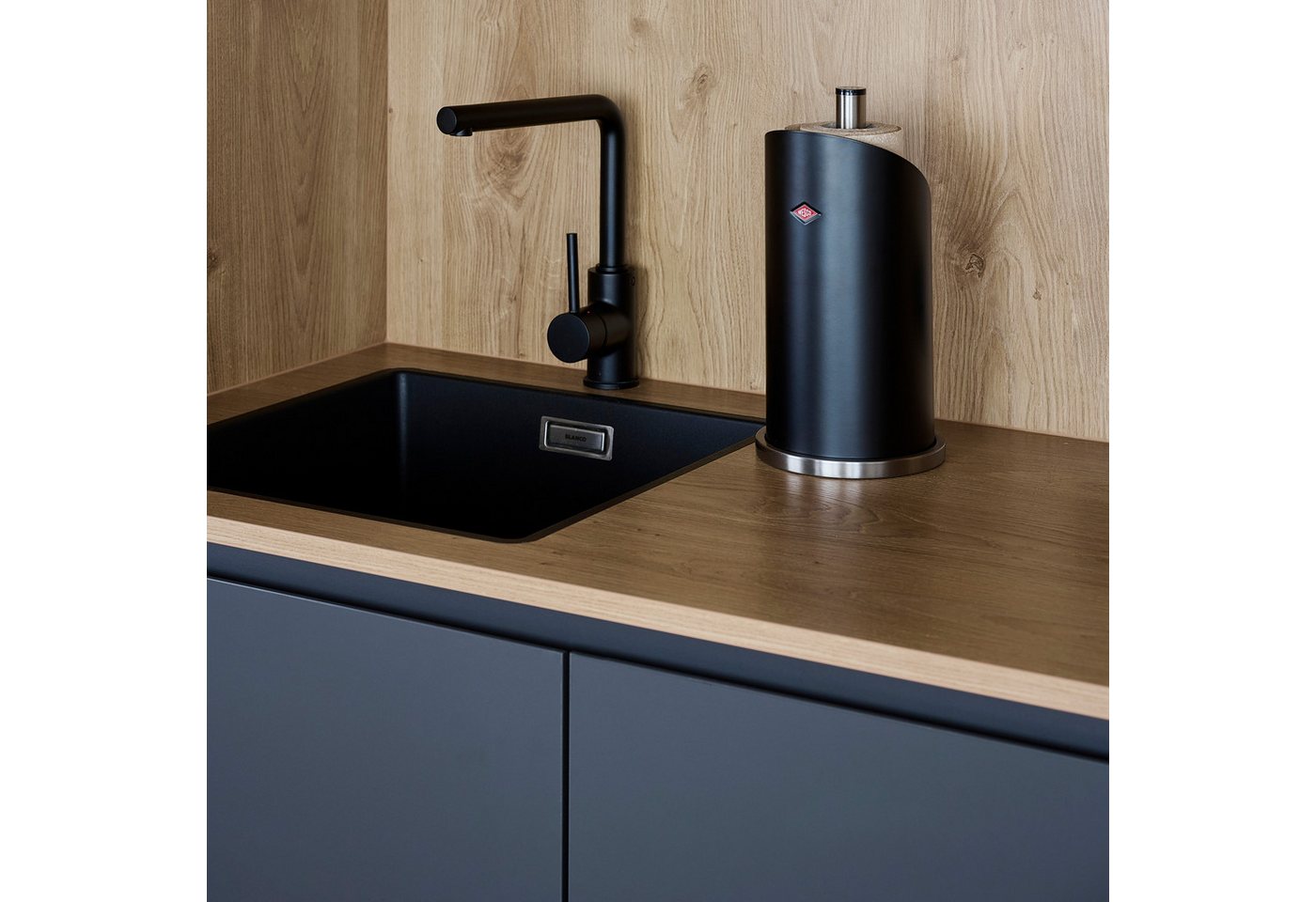 Wesco - Küchenrollenhalter Graphit Matt