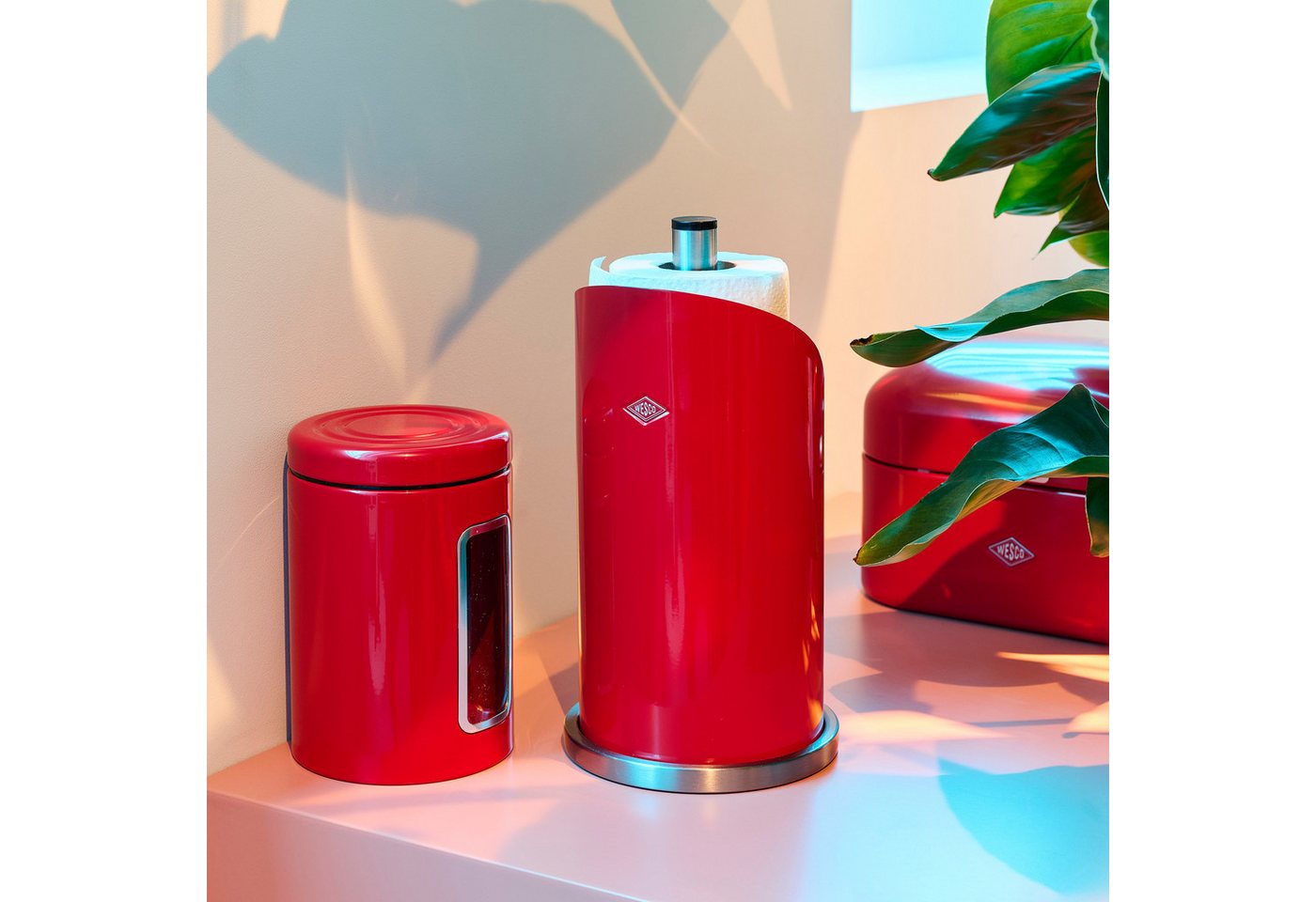 Wesco - Küchenrollenhalter Weiss Matt Bild 4
