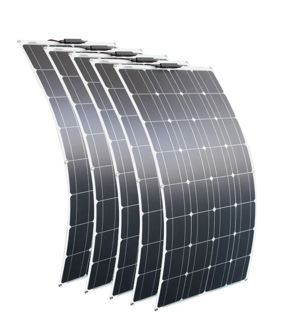 100-w-solarpanel-set, Flexibles Und Hocheffizientes 12-v-solarset, Wasserdichte Anschlussdose (ip65), Netzunabhängige Stromversorgung Für Wohnmobile, Boote, Häuser Und Camping, 200-w-set