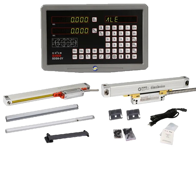Digitales Anzeigesystem, Zweiachsenbetrieb, Präzise Messung, 2er-pack