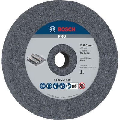 Pro Metal Schleifscheibe, 150 x 20 x 20 mm, G24