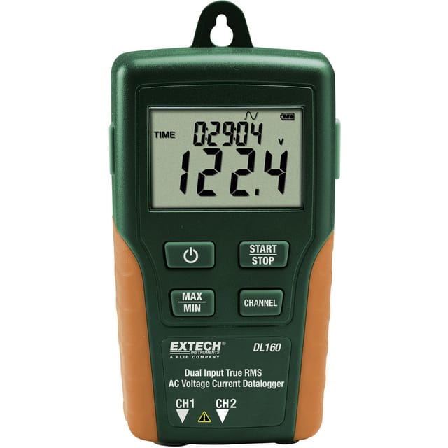 Extech - Multi-Datenlogger DL160 Messgröße Strom, Spannung 10 bis 600 v/ac 10 bis 200 a