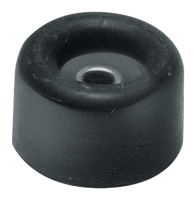 Türpuffer Ø 40 mm Höhe 25 mm Gummi grau Dübelmontage
