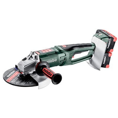 Akku-Winkelschleifer wpb 36-18 ltx bl 24-230 Quick (613103810) Kunststoffkoffer 18V 4x8Ah LiHD + asc 145 Duo - Metabo