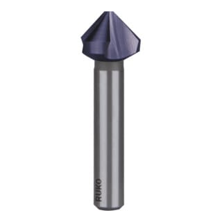 Kegel- und Entgratsenker din 335 Form c 90° hss TiAlN ø 6 mm - 102106F - Ruko
