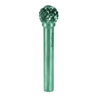 Ruko - 116044 Frässtift Hartmetall Kugel 12 mm Länge 51 mm Schaftdurchmesser 6 mm