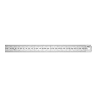 Helios Preisser - Stahlmaßstab Länge 1000 mm rostfreier Stahl biegsam Teilung a = mm/mm