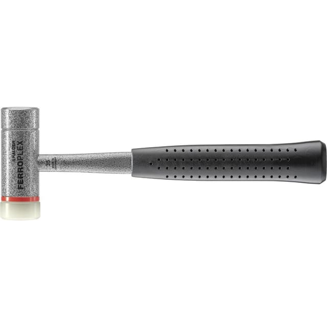 Ferroplex Kombi-Hammer 2 in 1 Stahlrohrstiel 800 g ø 50mm 3677.035 - Halder