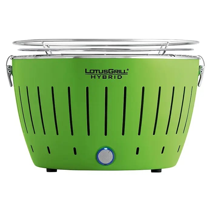 LotusGrill Hybrid-Grill Classic (Durchmesser Grillfläche: 32 cm, Anzahl Brenner: 1 Stk., Limettengrün)