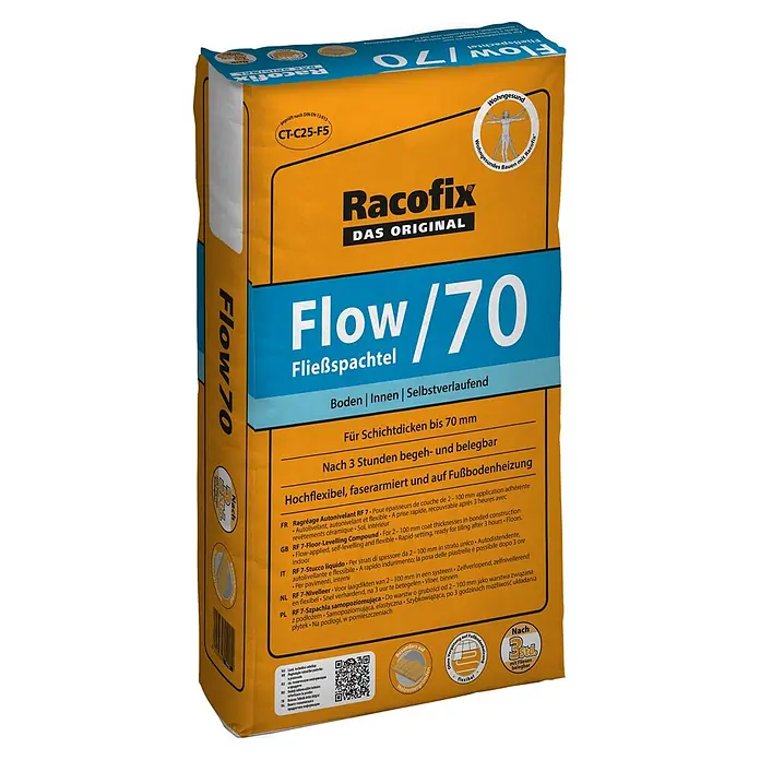 Racofix Fließspachtel Flow 70 (20 kg, Schichtdicke: 1 mm - 70 mm)