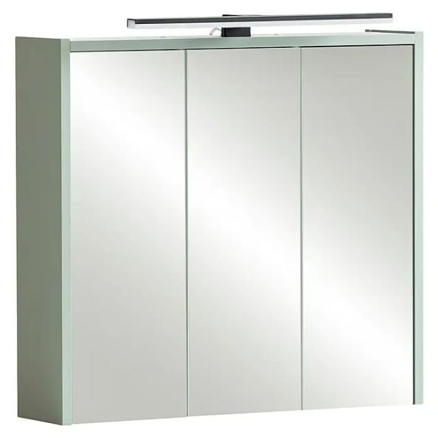 Schildmeyer LED-Spiegelschrank Pandora (B x H: 650 x 627 mm, Pistazie)