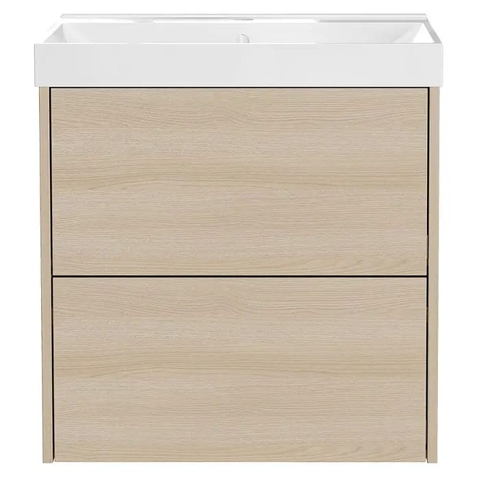 Germania Waschtischunterschrank GW-BODERA (B x T x H: 61 x 46 x 65 cm, Lindberg-Eiche-Nb.)
