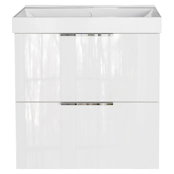 Germania Waschtischunterschrank GW-CELANO (B x T x H: 61 x 46 x 65 cm, Weiß)
