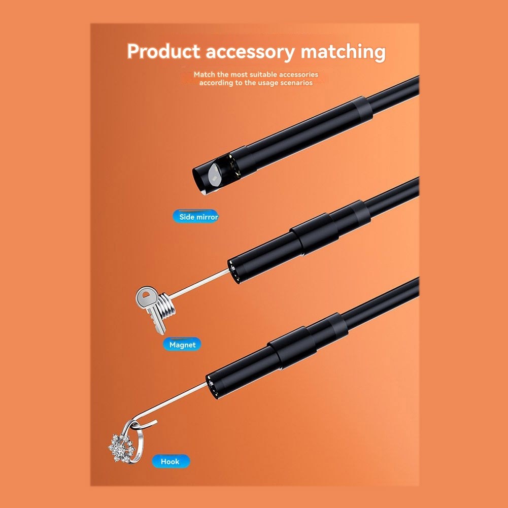 Typ-C-Endoskop OTG 7,0 mm Boreskop-Inspektionskamera IP67 Wasserdicht mit 67156