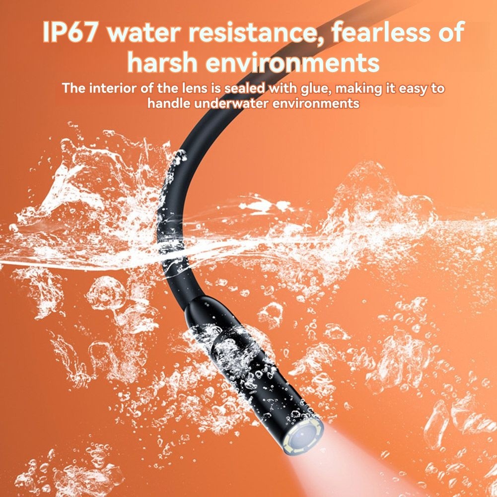 Typ-C-Endoskop OTG 7,0 mm Boreskop-Inspektionskamera IP67 Wasserdicht mit 61081 Bild 5