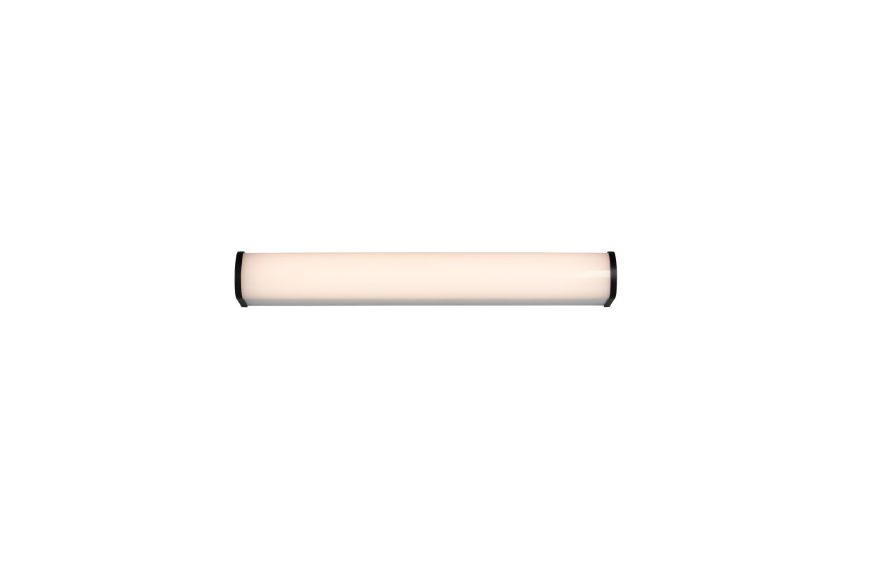 Trio LED-Wandleuchte Giacomo schwarz matt Color switch