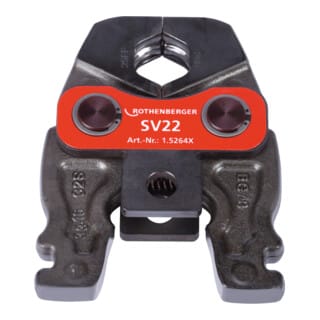 Rothenberger - Compact sv 22 Pressbacke 22 mm ( 015264X ) für Pressmaschinen mit 19 kN