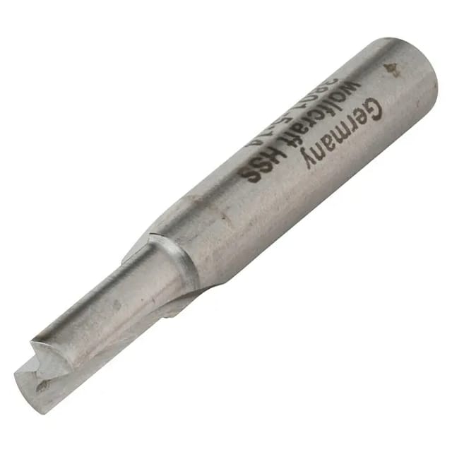 Nutfräser ø 5 x 14 mm hss Schaft 6 mm Nutfräser - Wolfcraft