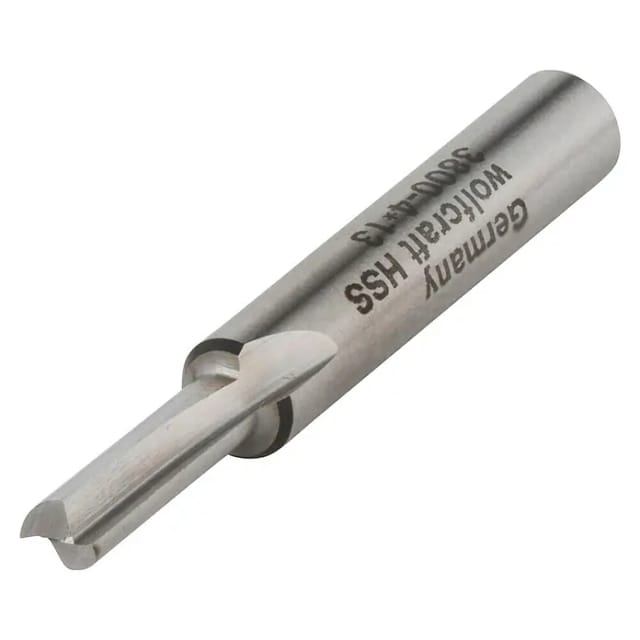 Wolfcraft 3800000 Nutfräser HSS Produktabmessung, Ø 4 mm Schaftdurchmesser 6 mm
