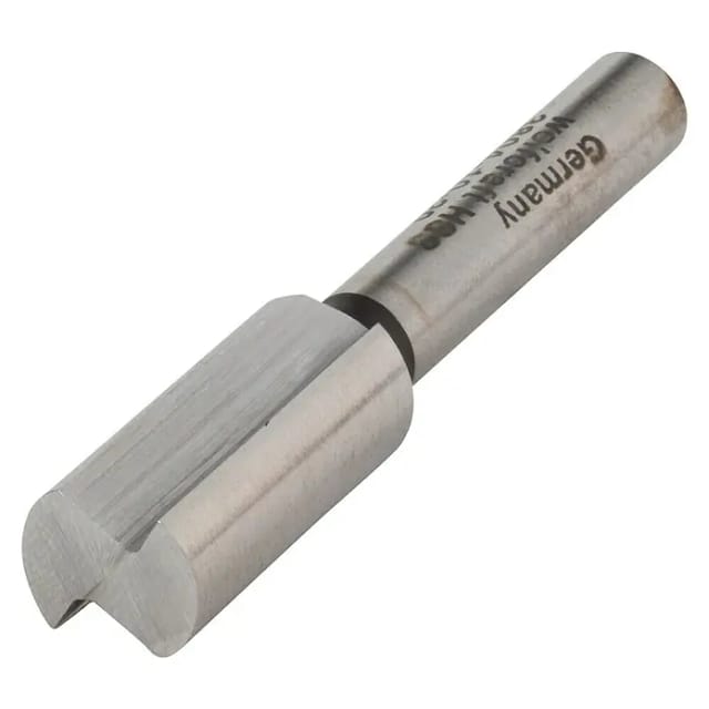 Nutfräser ø 10 x 20 mm hss Schaft 6 mm Nutfräser - Wolfcraft