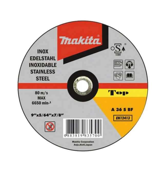 Eisenscheibe 125mm Makita P-53045