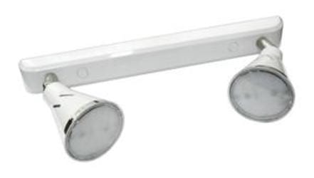 LED-Deckenstrahler 5Wx2 760lm Verstellbar blanco