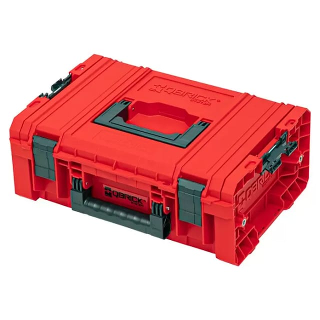 Qbrick System - Werkzeugkoffer Werkzeugkoffer Caixa De Ferramentas pro Technikerkoffer rot Ultra hd Rot 460 x 335 x 195 mm
