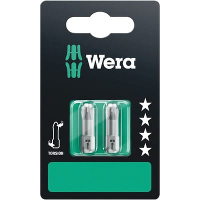 851/1 tz sb Bits, ph 3 x 25 mm, 2-teilig 05073325001 - Wera