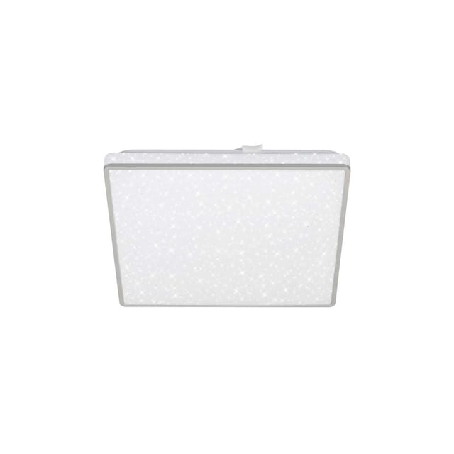 Brilo - led Deckenleuchte Sternenhimmel Backlight Kinderzimmer flach 15W chrom ner
