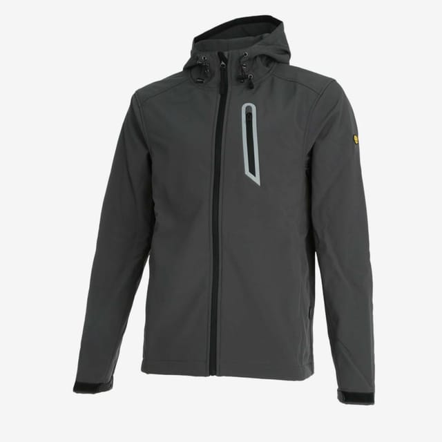 Diadora - Softshelljacke Sail - Grau - Größe l - 702.159632 75069