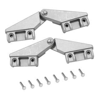 Hymer Aluminium Gelenkset für Stufenstehleitern