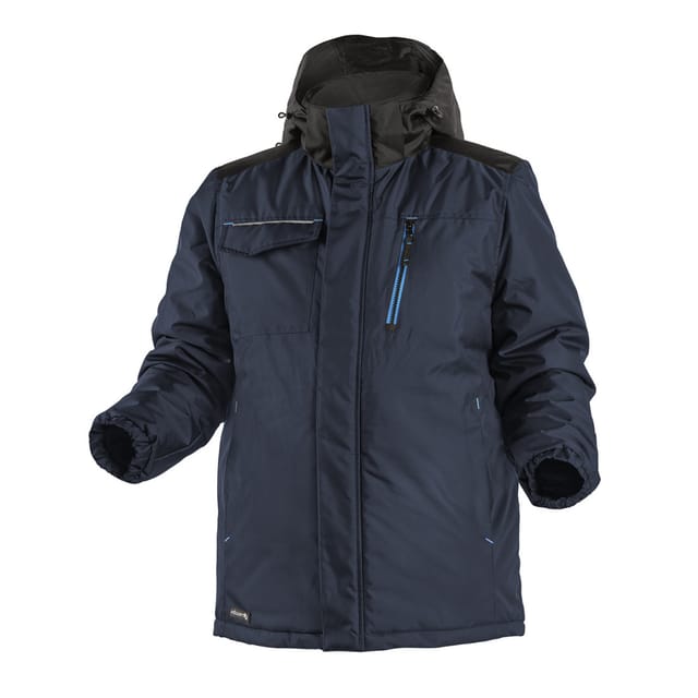 Högert Winterjacke "Ren" mit Reflexelementen Blau XXL