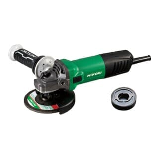 Schleifmaschine Ø125 1200W 11000 U/min, vibrationsdämpfergriff, Diamantscheibe, Neustartschutz, im Karton geliefert - HIKOKI - G13SW2YFZ
