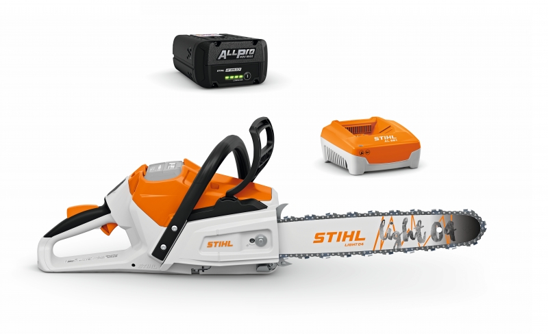 STIHL MSA 260 C-O 40 cm mit ALLPRO Akku AP 300.0 P und Ladegerät AL 501 Bild 2