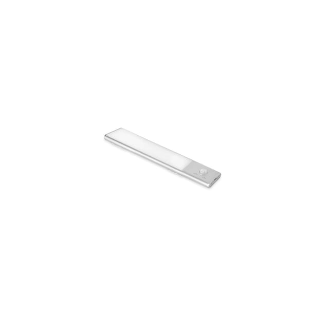Usb wiederaufladbare LED-Wandleuchte Kaus mit Bewegungssensor, L240mm, Kunststoff und Aluminium, Matt eloxiert - Emuca