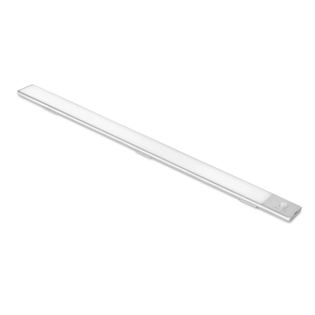 Usb wiederaufladbare LED-Wandleuchte Kaus mit Bewegungssensor, L600mm, Kunststoff und Aluminium, Matt eloxiert - Emuca