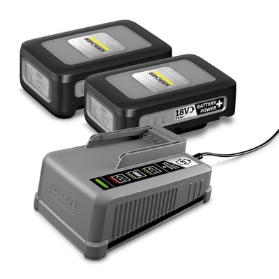 Kärcher Professional 2.445-072.0 Starter Kit Battery Power+ 18/30 Werkzeug-Akku und Ladegerät 18 V